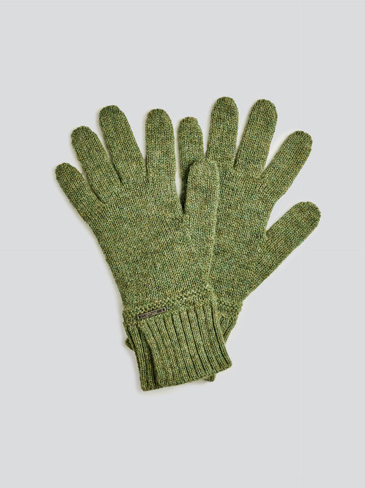 Guantes Yrma Baby Alpaca Color Verde
