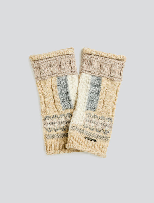 Guantes Tu Mismo Bebé Alpaca Color Beige