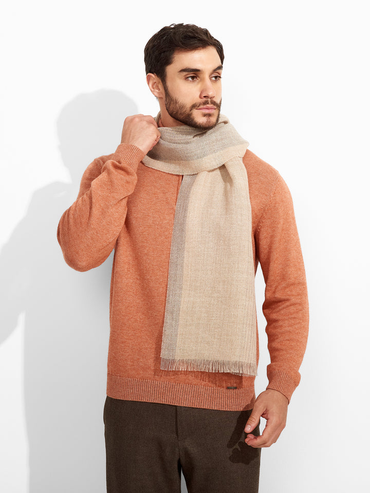 Chal Pesca Baby Alpaca Color Gris