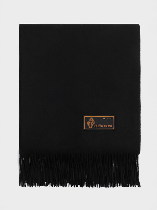 Berna Bufanda Vicuña Color Negro