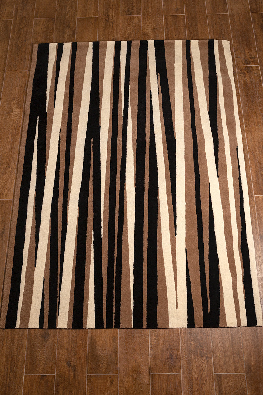 Bamboo Rug Alpaca Color Brown
