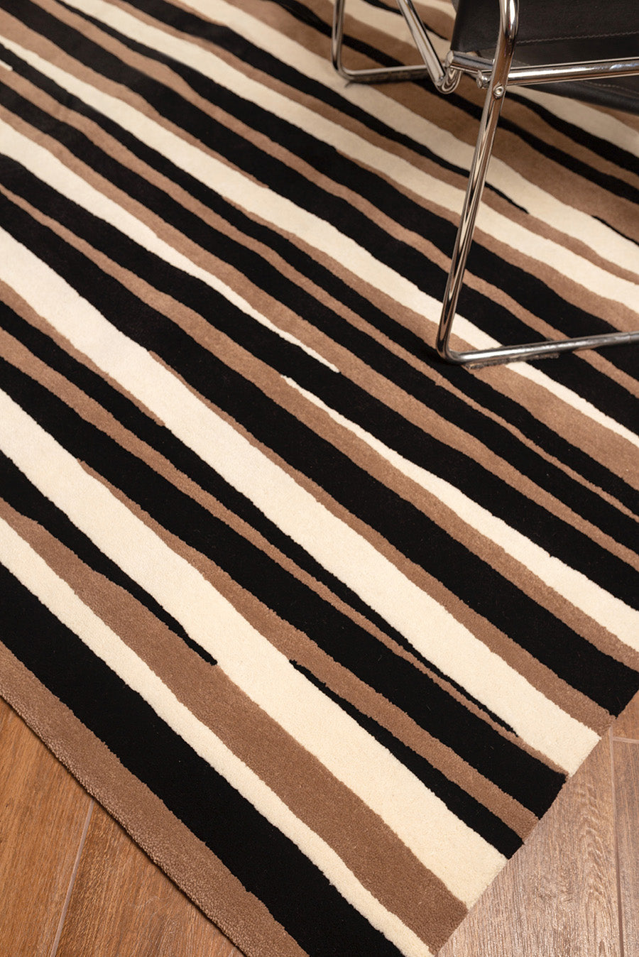 Bamboo Rug Alpaca Color Brown