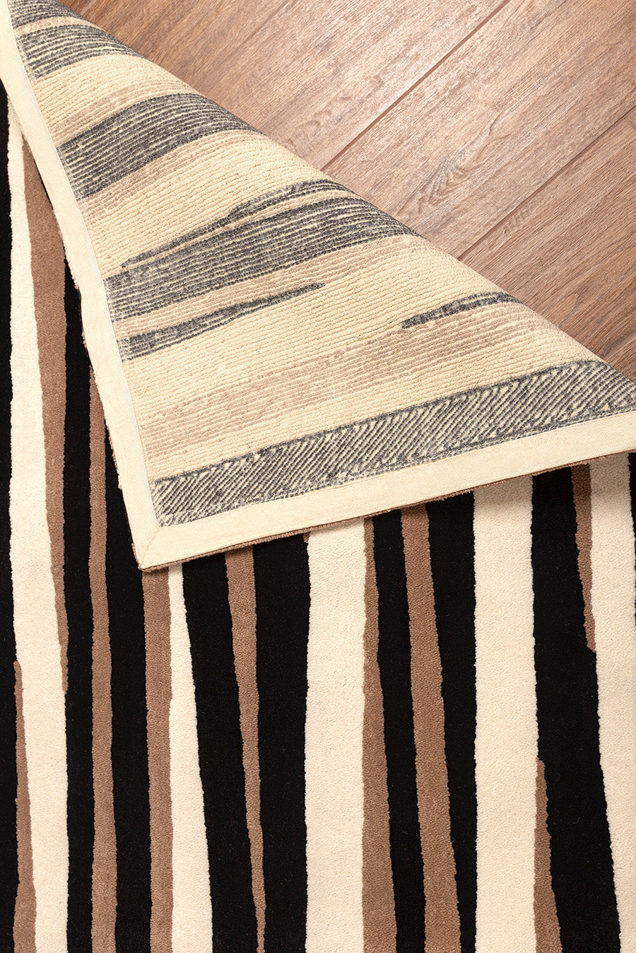 Bamboo Rug Alpaca Color Brown