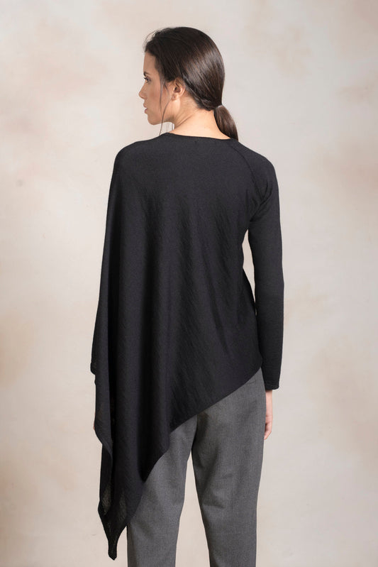 Suéter Plus Bebé Alpaca Color Negro
