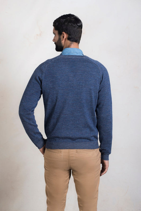 Suéter Ralph Bebé Alpaca Color Storm&amp;Bentley
