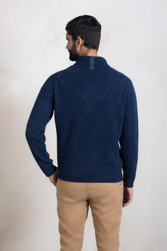 Suéter Raymond Baby Alpaca Color Noche