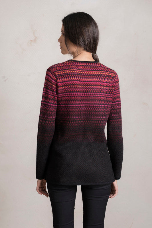 Suéter Ra Baby Alpaca Color Amargo