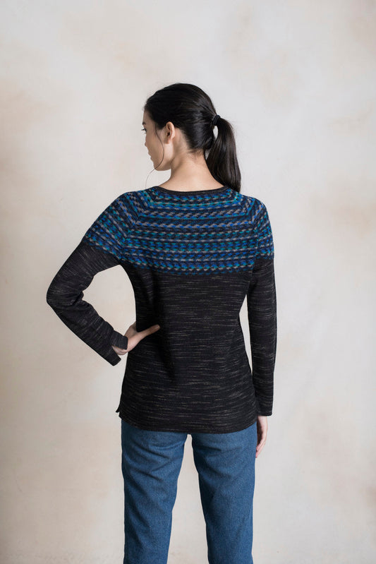 Suéter Riana Baby Alpaca Color Provincial