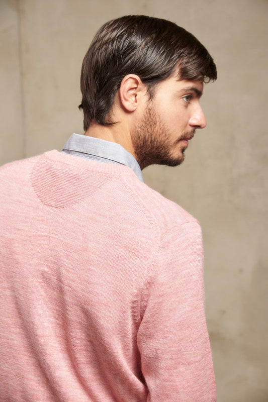 Suéter Ray Baby Alpaca Color Peonia