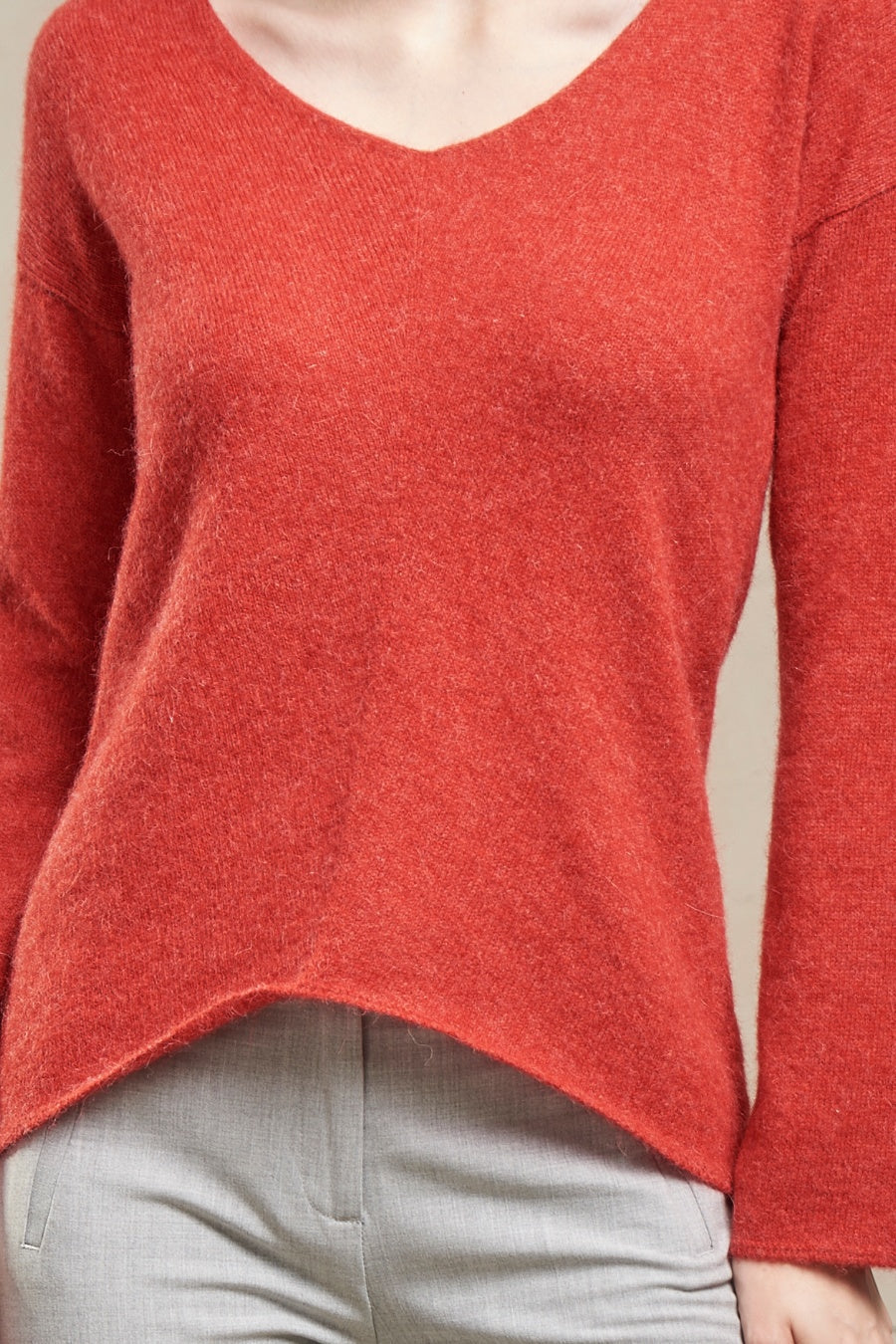 Silencio Sweater Baby Alpaca Color Cyclamen