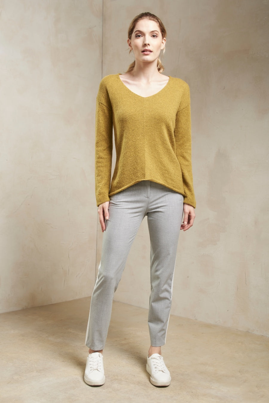 Silencio Sweater Baby Alpaca Color Ceylan