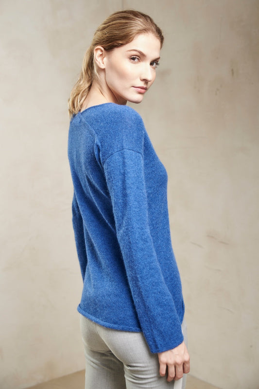 Sweater Silencio Baby Alpaca Color Atmosfera