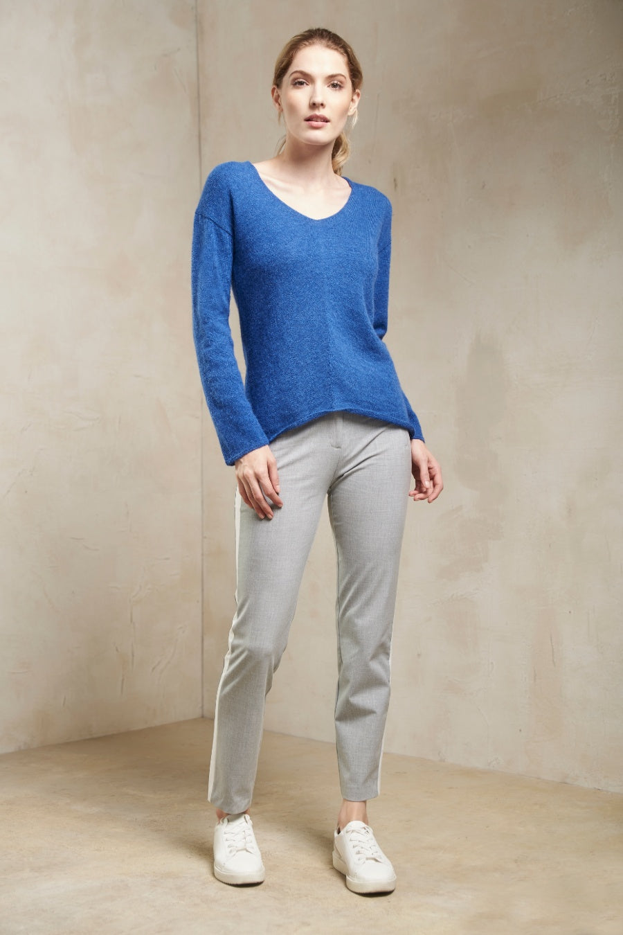 Silencio Sweater Baby Alpaca Color Atmosfera