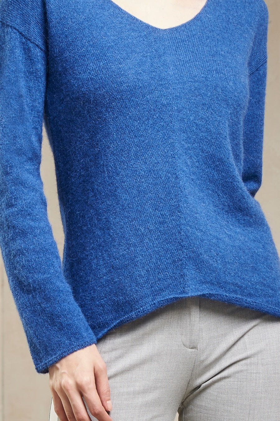 Silencio Sweater Baby Alpaca Color Atmosfera