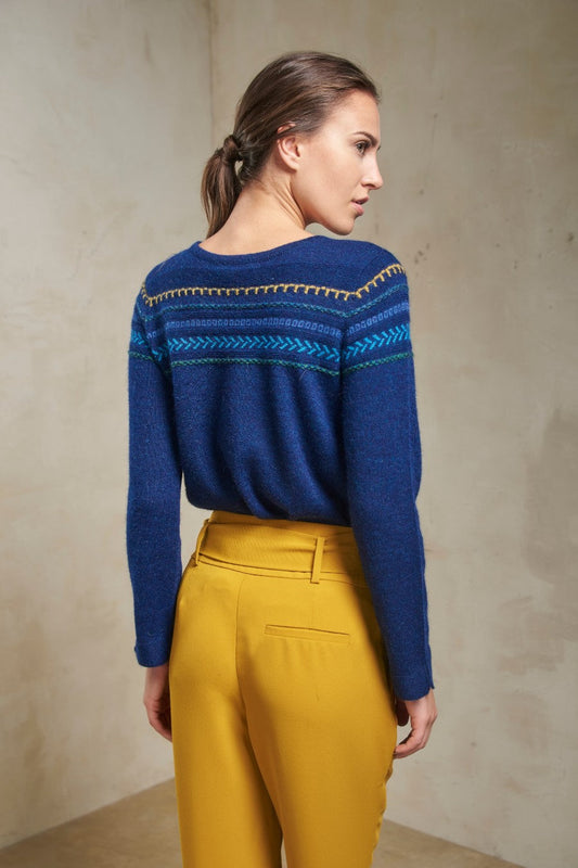 Suéter Sallali Baby Alpaca Color Astral