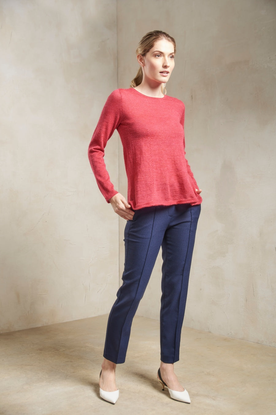 Strada Sweater Baby Alpaca Color Koi