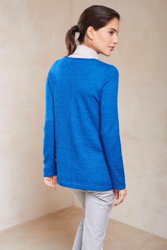 Suéter Strada Baby Alpaca Color Azul