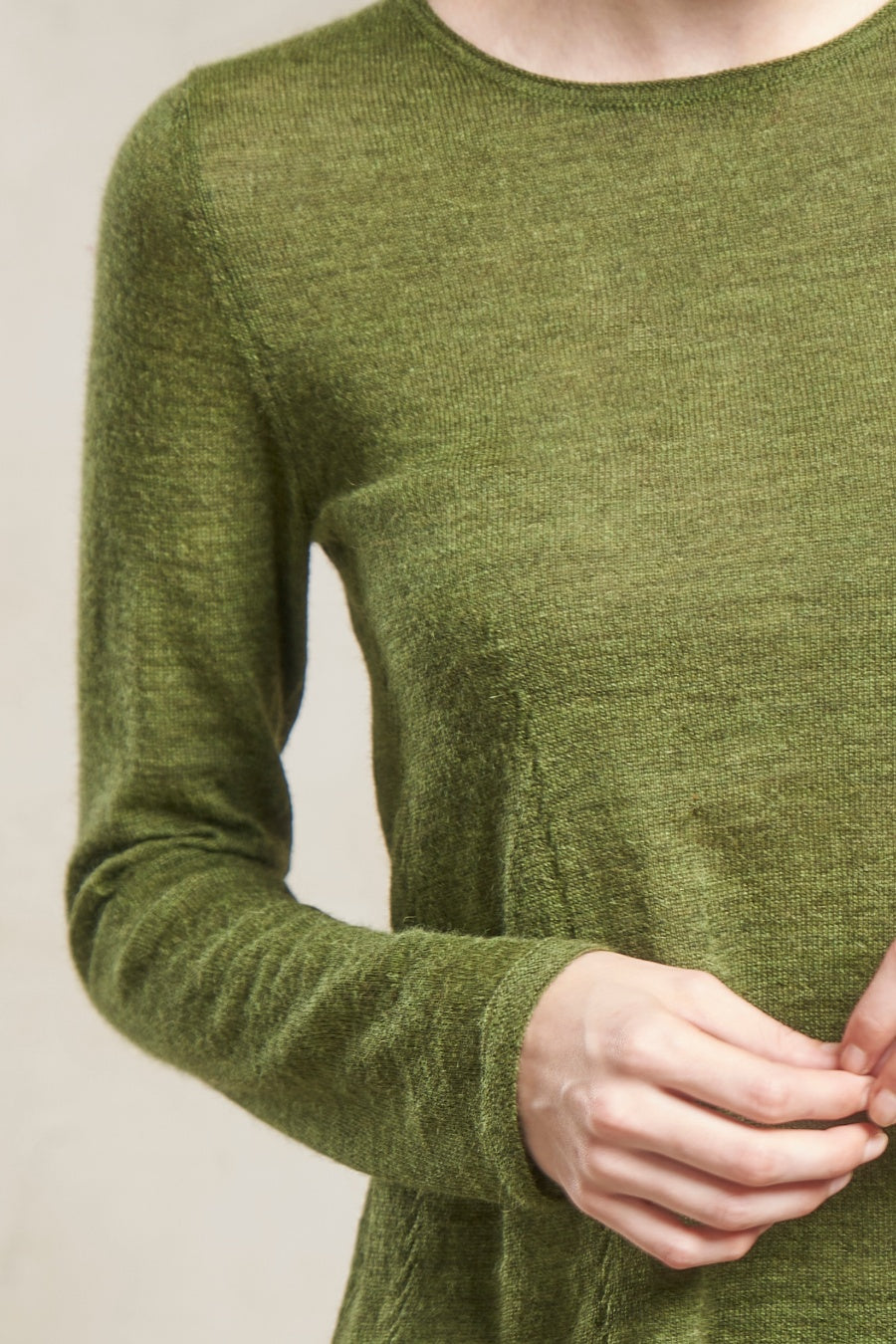 Strada Sweater Baby Alpaca Color Cameo