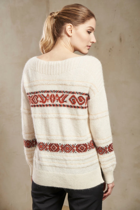 Suéter Sicuani Baby Alpaca Color Crudo