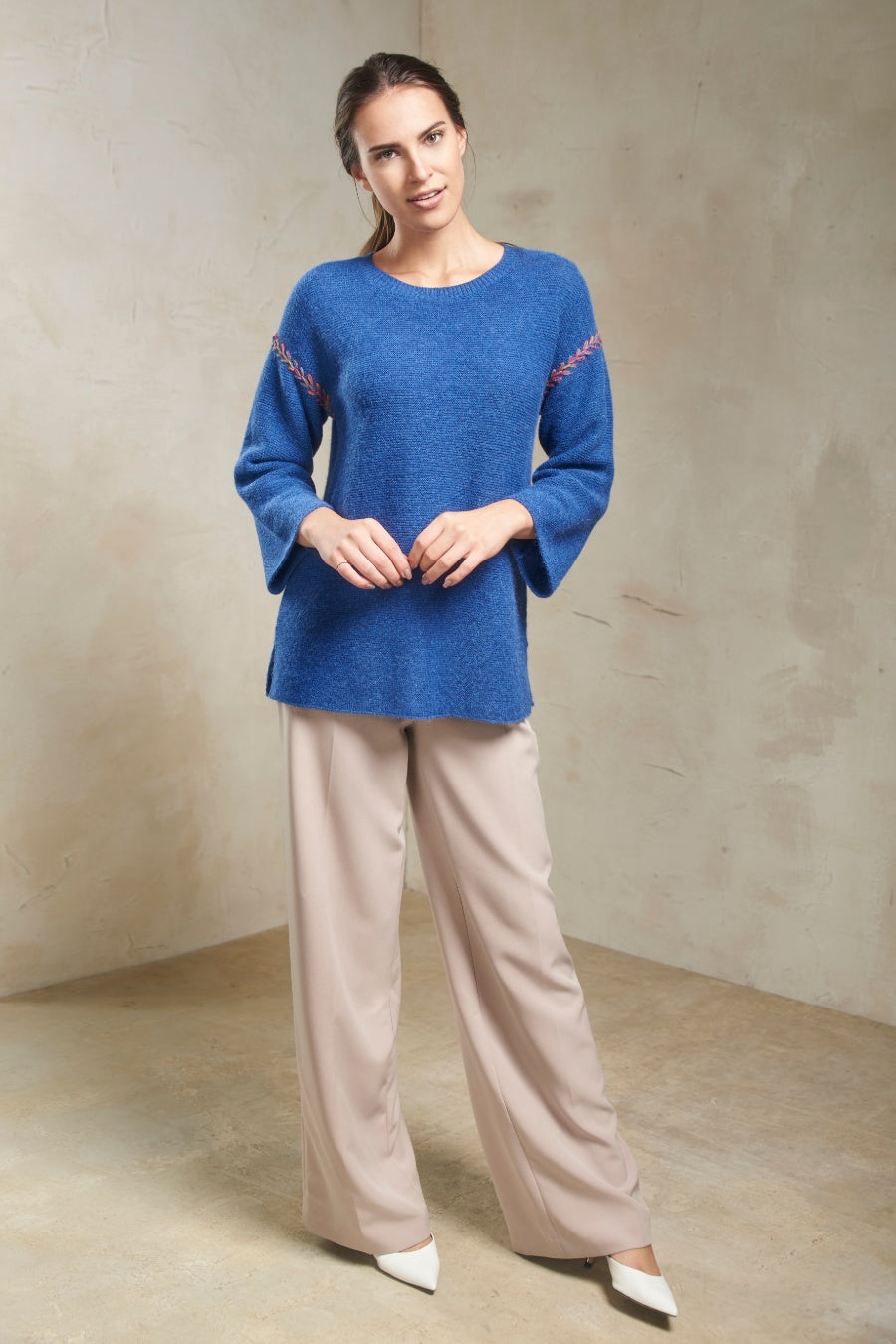 Sofia Sweater Baby Alpaca Color Atmosfera