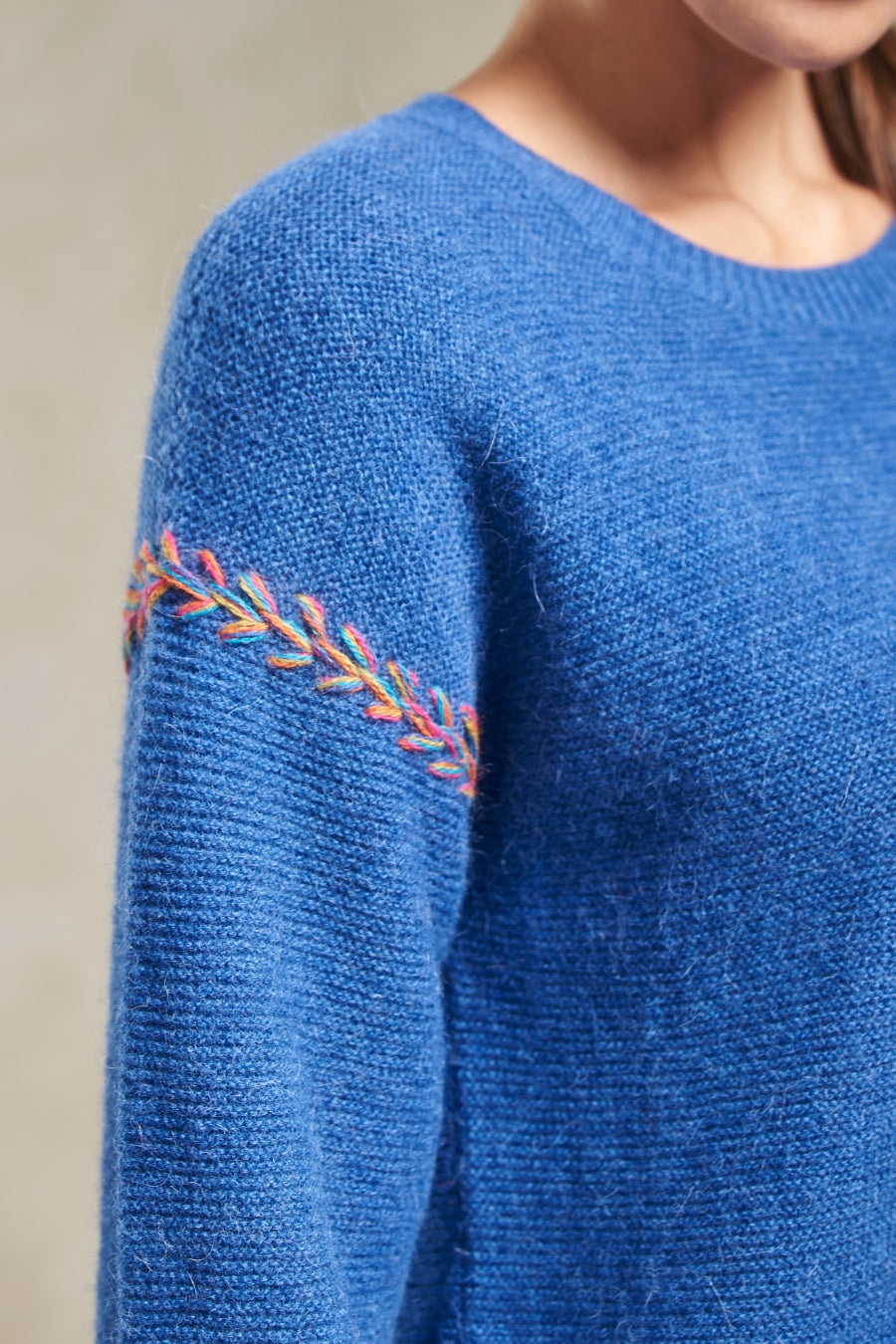 Sofia Sweater Baby Alpaca Color Atmosfera