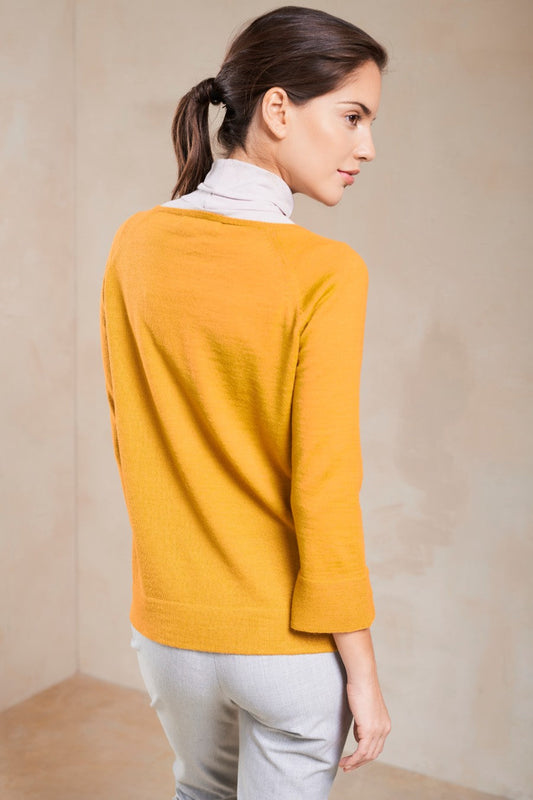 Suéter Silvia Baby Alpaca Color Oro