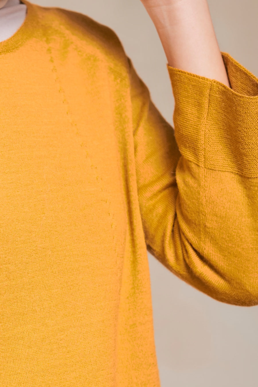 Silvia Sweater Baby Alpaca Color Oro