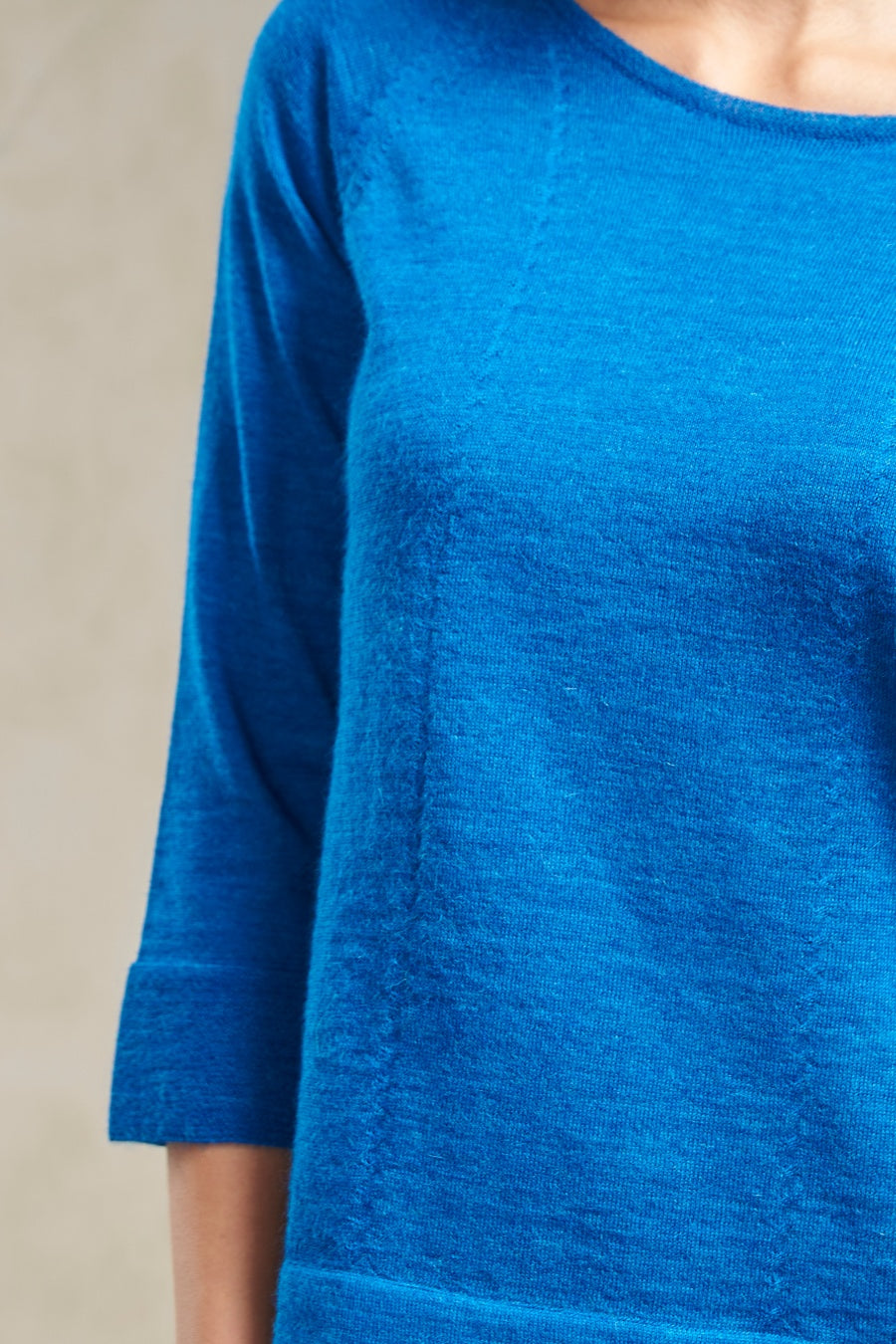 Silvia Sweater Baby Alpaca Color Carruba
