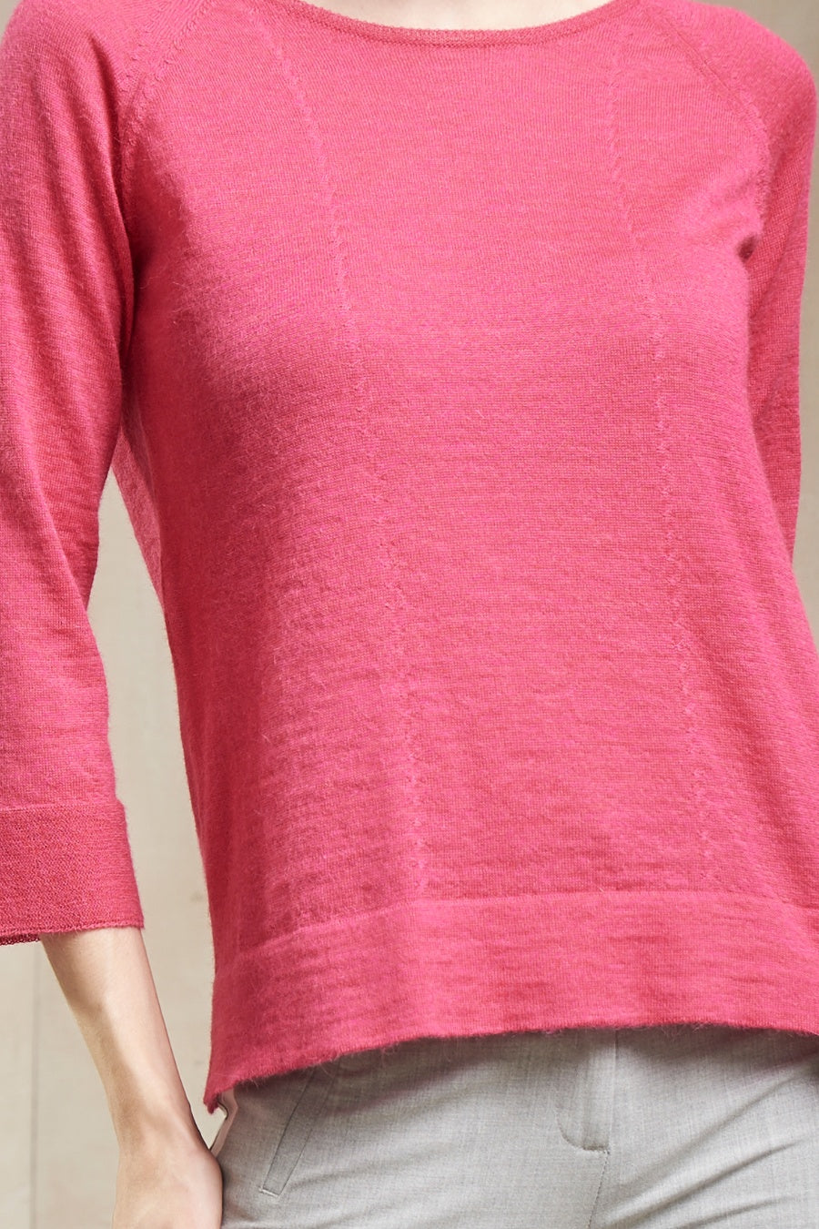 Silvia Sweater Baby Alpaca Color Gemma