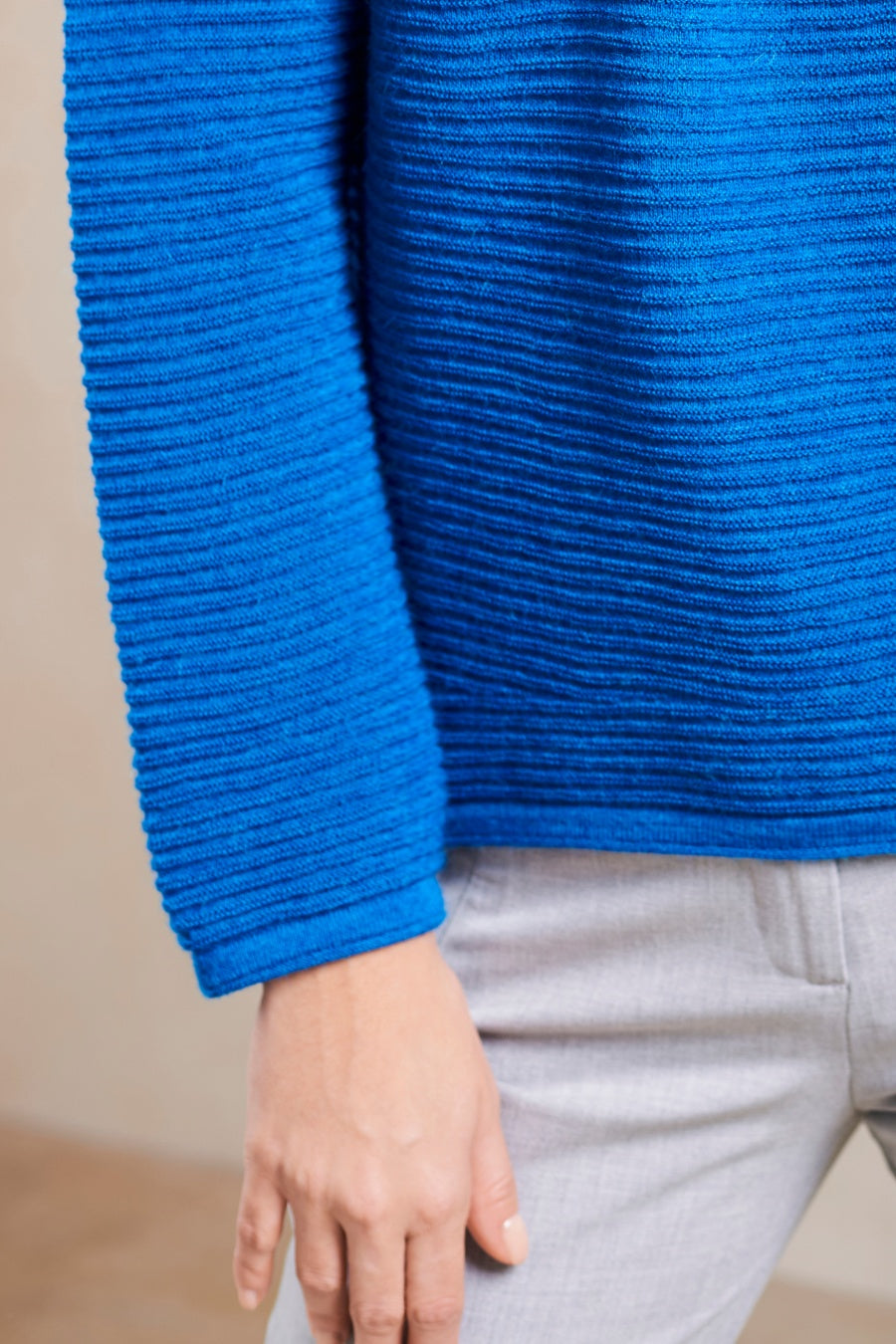 Sybil Sweater Baby Alpaca Color Carruba