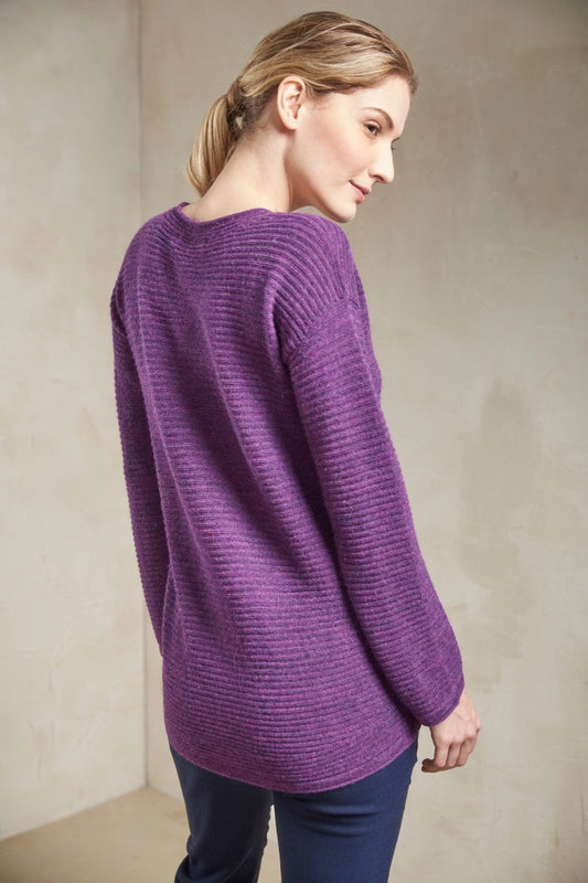 Suéter Sybil Baby Alpaca Color Petunia