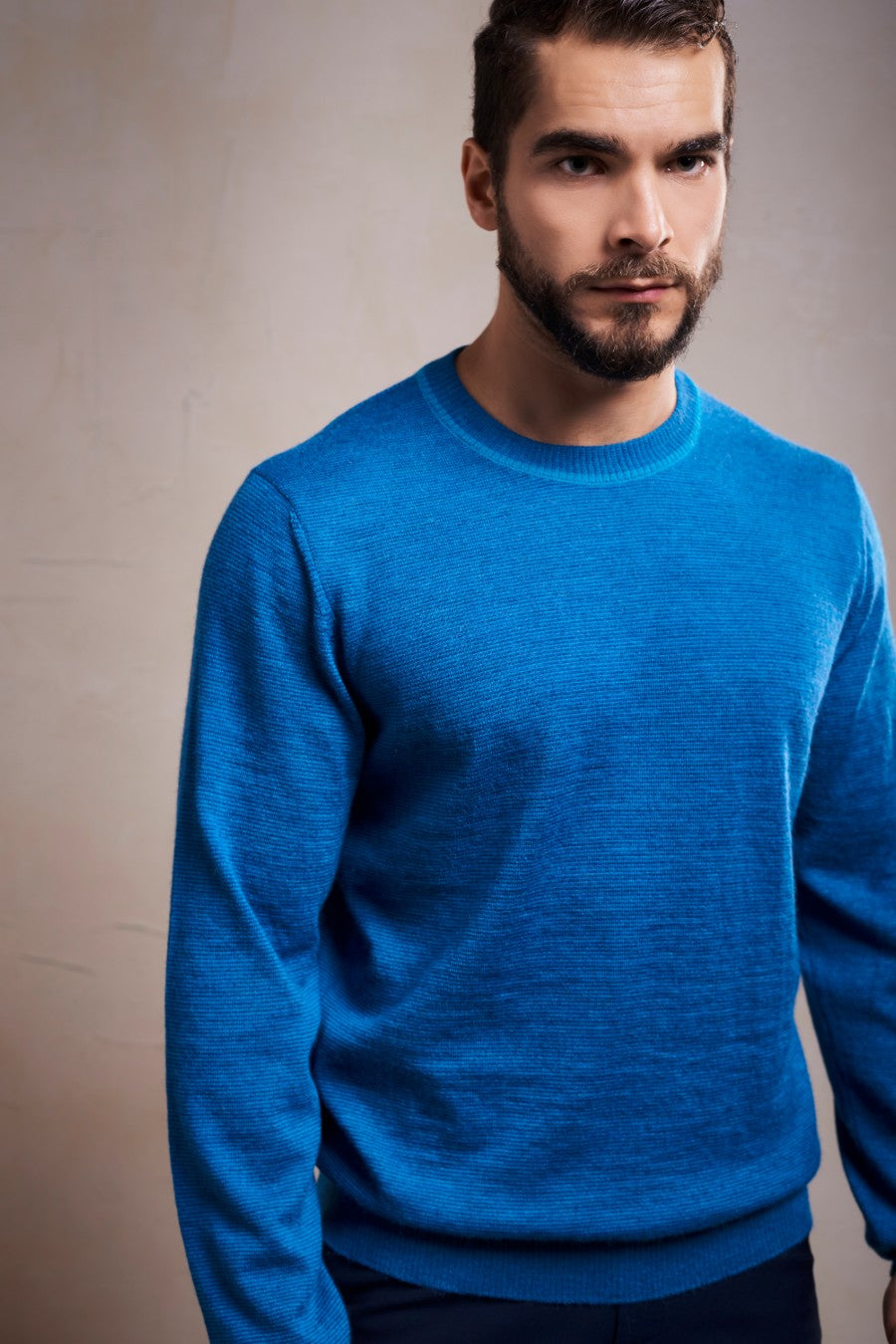 Song Sweater Baby Alpaca Color Atmosfera&mosaic