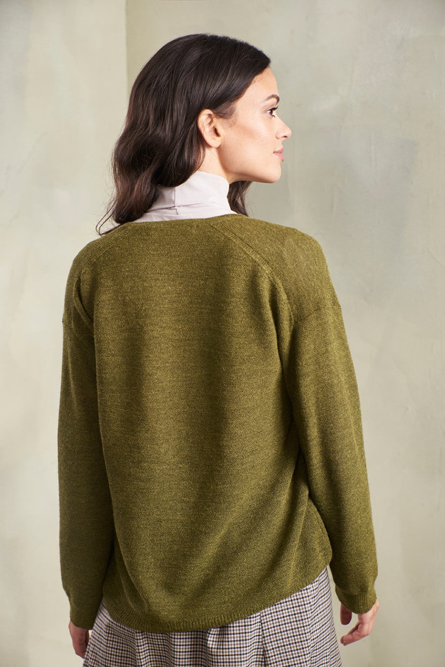 Suéter Tiffany Baby Alpaca Color Aguacate