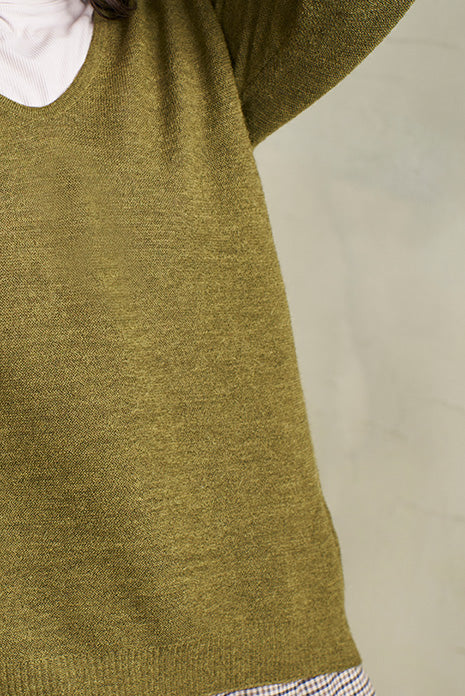 Suéter Tiffany Baby Alpaca Color Aguacate