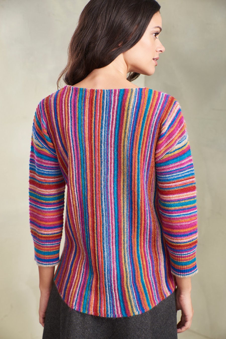 Sweater Tamaya Baby Alpaca Color Capulina