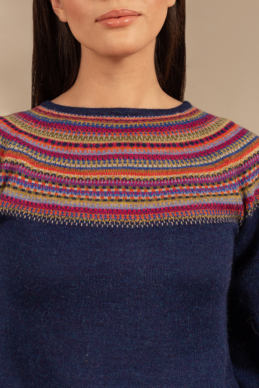 Suéter Taupa Baby Alpaca Color Astral