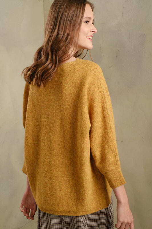 Suéter Tabbetha Baby Alpaca Color Oropel
