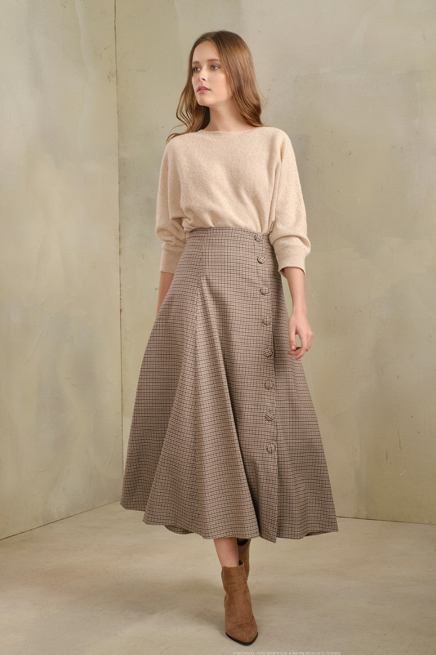 Tabbetha Sweater Baby Alpaca Color Mastic