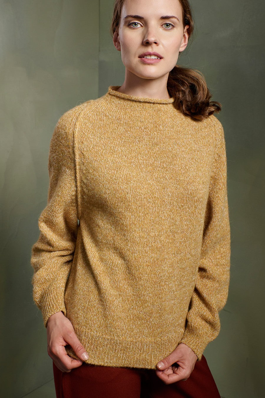Suéter Tiara Bebé Alpaca Color Multi Amarillo