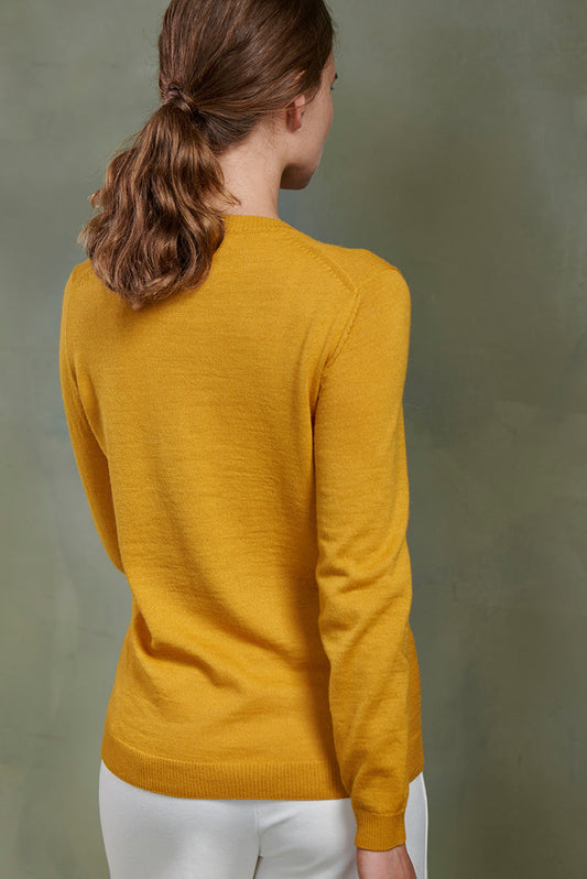 Suéter Alexia Baby Alpaca Color Amarillo