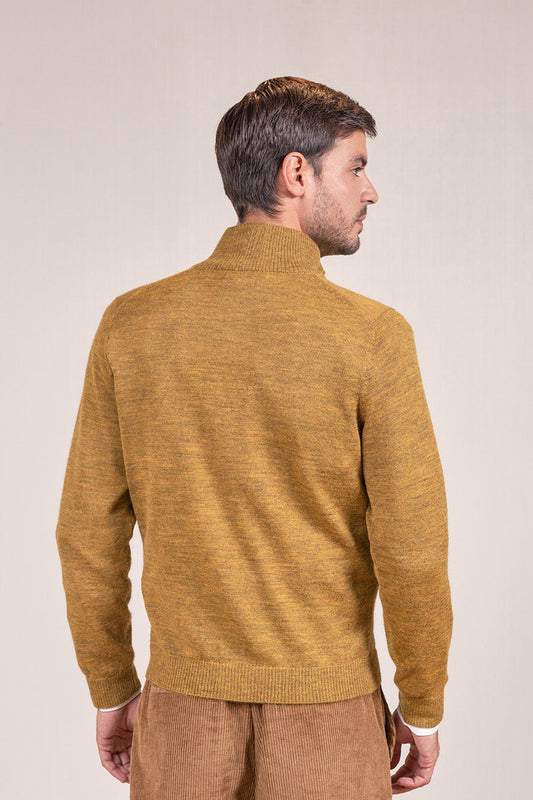 Suéter Albert Baby Alpaca Color Curry