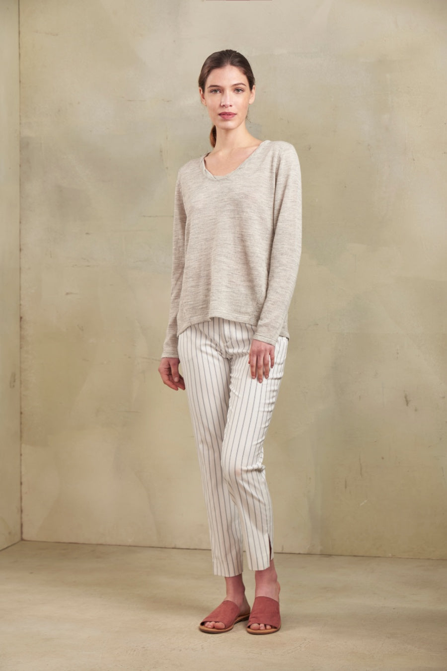 Suéter Teach Baby Alpaca Color Avena
