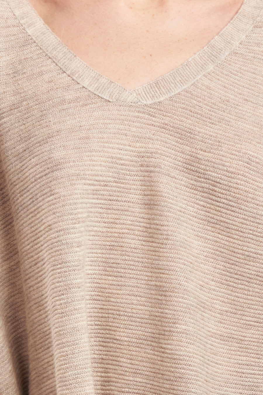 Talisman Sweater Baby Alpaca Color Canvas