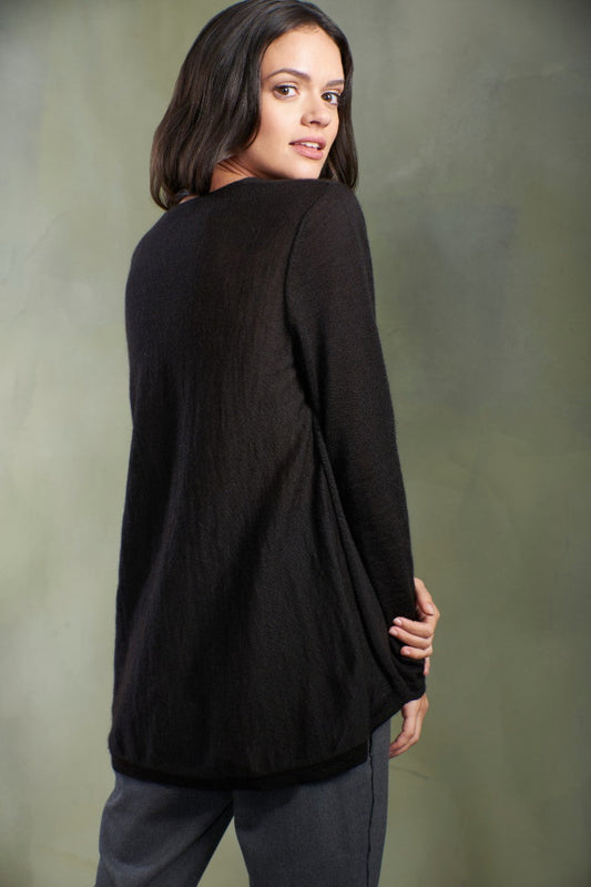 Suéter Ballet Bebé Alpaca Color Negro Negro