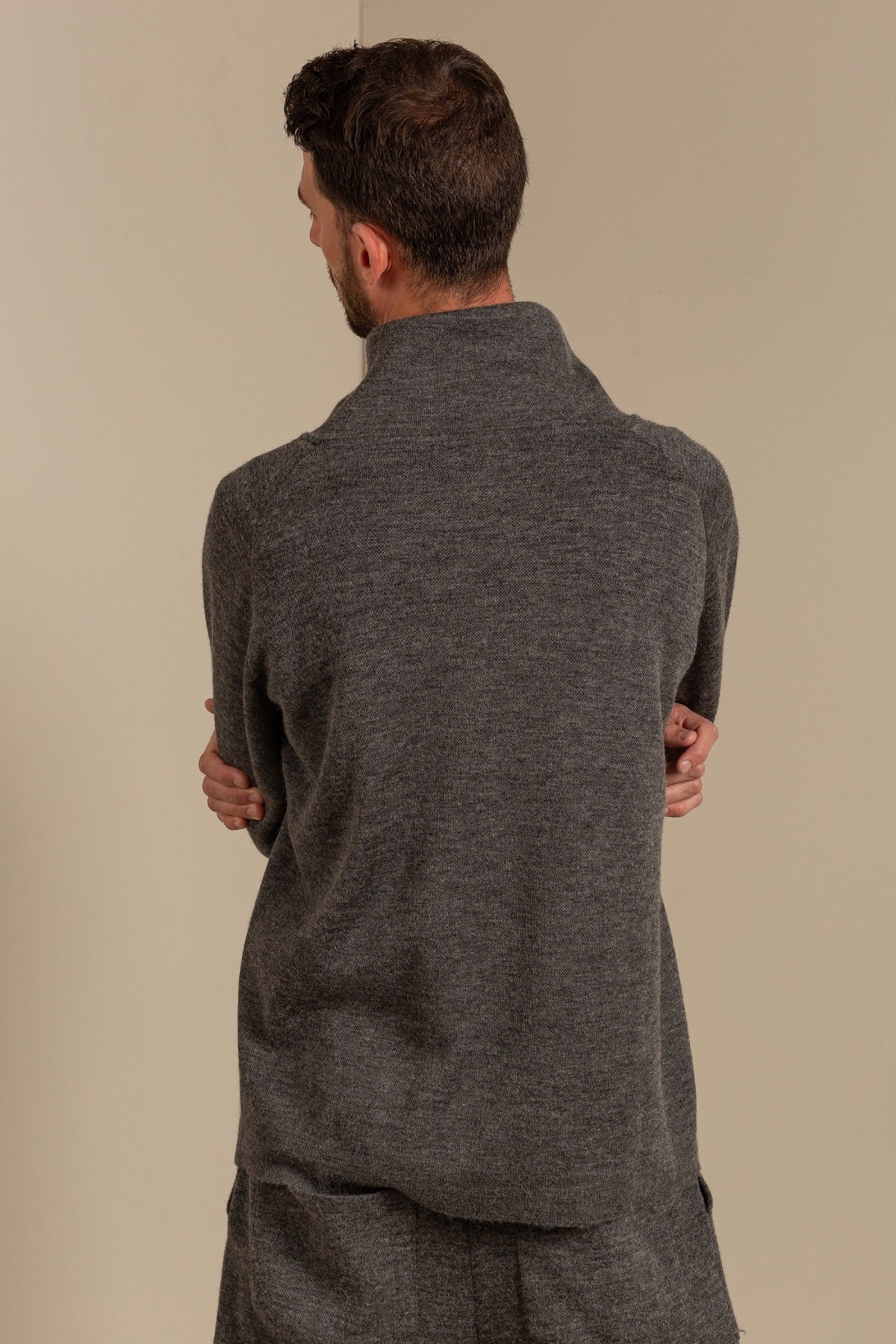 Unisex Sweater Cotton & Baby Alpaca Color Tornado