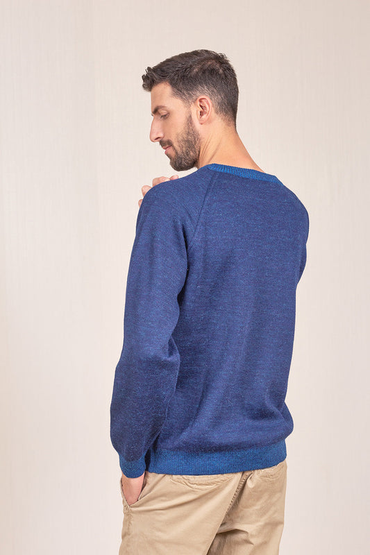 Suéter Vittorio Baby Alpaca Color Astral&amp;Carruba