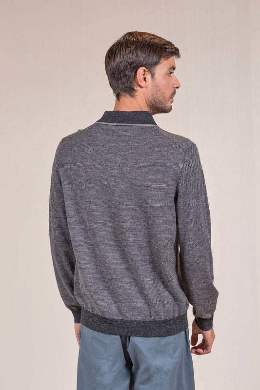 Suéter Virgilio Baby Alpaca Color Antracita&amp;Bentley
