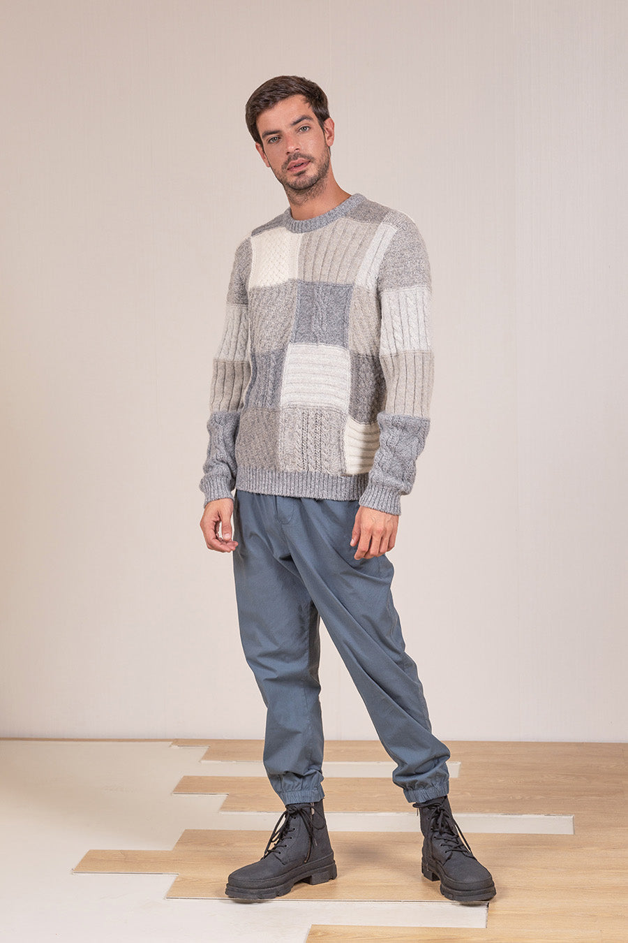 Suéter Vladivostock Baby Alpaca Color Humo