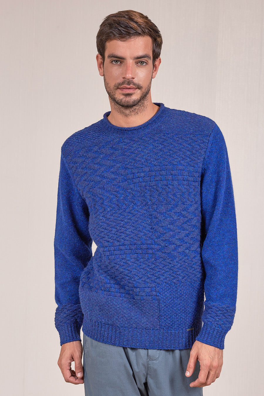 Suéter Vicente Baby Alpaca Color Astral &amp; Mazari