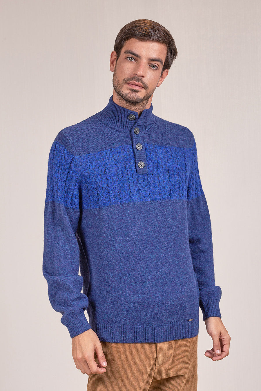 Vinatea Sweater Baby Alpaca Color Astral &amp; Mazari
